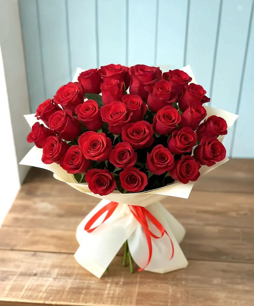Букет 29 Красных роз в Томузловском