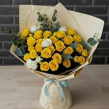 Букет цветов из:  Розы #REPLACE_PRED# Томузловском