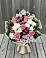 Букет цветов из: Альстромерии, Гвоздики, Розы и Хризантемы в Томузловском