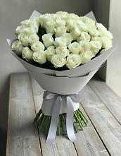 Букет 35 Белых роз в Томузловском