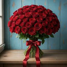 Букет Красные розы Блэк Меджик в Томузловском