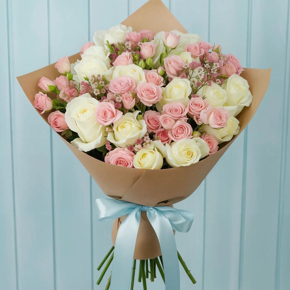 Букет цветов из: Розы в Томузловском