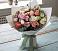 Букет цветов из: Розы, Лизиантусы и Гвоздики в Томузловском