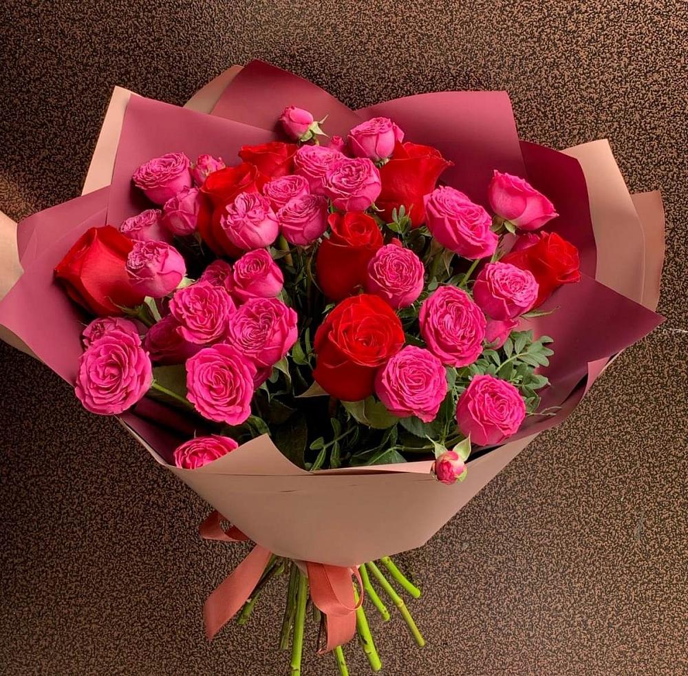 Букет В объятьях нежности в Томузловском