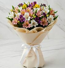 Букет цветов из:  Альстромерии #REPLACE_PRED# Томузловском