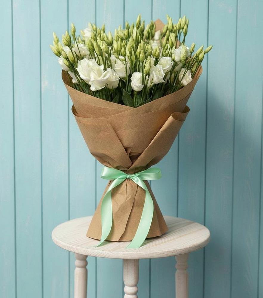 Букет цветов из: Лизиантусы в Томузловском