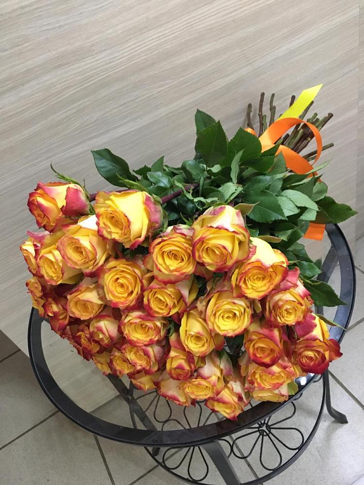 Букет Желтые розы в Томузловском