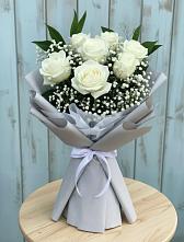 Букет цветов из:  Розы в Томузловском