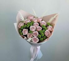Букет цветов из:  Розы и Хризантемы в Томузловском
