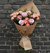 Букет цветов из:  Розы в Томузловском
