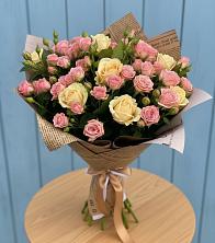 Букет цветов из:  Розы в Томузловском
