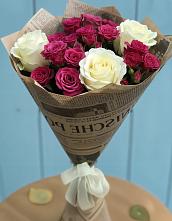 Букет цветов из:  Розы в Томузловском