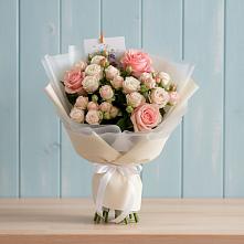 Букет цветов из:  Розы в Томузловском
