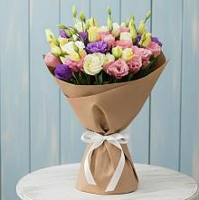 Букет цветов из:  Лизиантусы в Томузловском