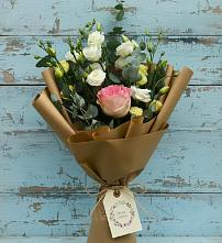 Букет цветов из:  Розы и Лизиантусы #REPLACE_PRED# Томузловском